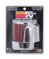 K&N 1in Flange L x 3in OD x 2.5in Height Clamp On Crankcase Vent Filter K&N Engineering Air Filters - Universal Fit  AXOPROS