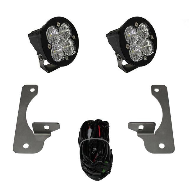 Baja Designs 13-16 Jeep JK Rubicon X/10th Anne/Hard Rock Squadron-R Sport LED Light Kit Baja Designs Light Bars & Cubes  AXOPROS
