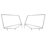 Rugged Ridge Upper Door Skin Frames 87-95 Jeep Wrangler YJ Rugged Ridge Door Panels  AXOPROS