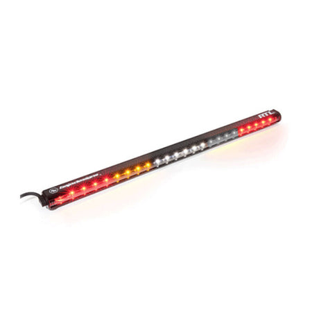 Baja Designs Baja Designs RTL-W Solid Amber/White Center/Flashing Amber Straight 30in Light Bar Light Bars & Cubes aftermarket performance part