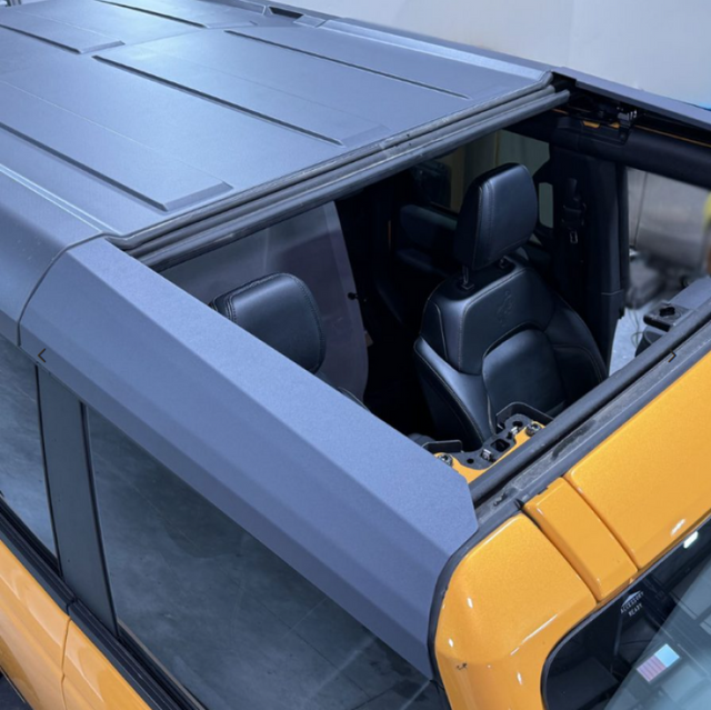 Rock Slide Engineering 21-23 Ford Bronco Roof Trim Pieces Rear Doors Rock Slide Engineering Roofs  AXOPROS