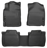 Husky Liners 10-13 Lexus RX350/RX450h WeatherBeater Black Front & 2nd Seat Floor Liners Husky Liners Floor Mats - Rubber  AXOPROS