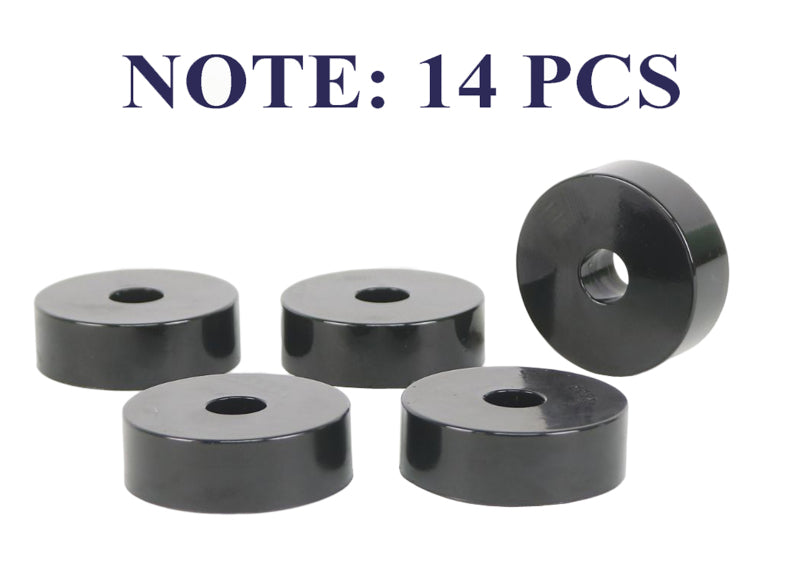 Whiteline 1959-1973 Jeep CJ5 Body Mount Bushing Set Whiteline Bushing Kits  AXOPROS
