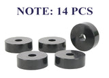 Whiteline 1959-1973 Jeep CJ5 Body Mount Bushing Set Whiteline Bushing Kits  AXOPROS
