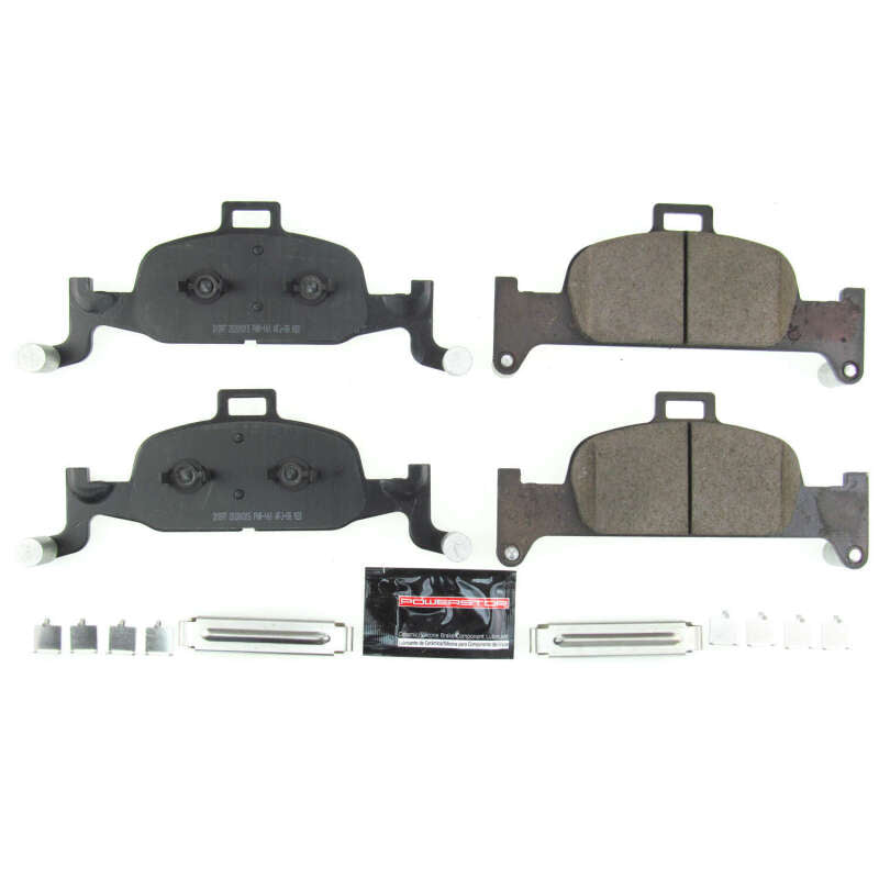 Power Stop 17-18 Audi A4 Front Z23 Evolution Sport Brake Pads w/Hardware PowerStop Brake Pads - Performance  AXOPROS