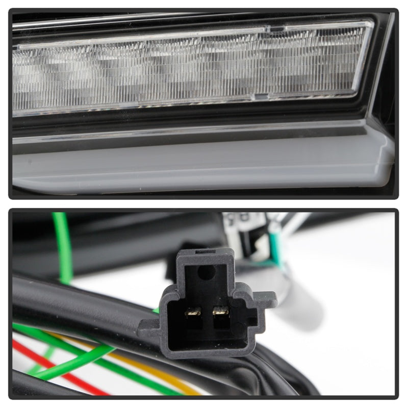 Spyder 08-14 Subara Impreza WRX Hatchback LED Tail Lights Seq Signal Black ALT-YD-SI085D-SEQ-BK SPYDER Tail Lights  AXOPROS