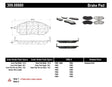 StopTech Performance 06-08 350Z w/ Std Brakes / 06-08 Infiniti G35 Front Brake Pads Stoptech Brake Pads - Performance  AXOPROS