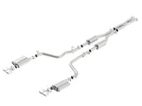 Borla 09-14 Dodge Challenger R/T 5.7L RWD 2Dr. Dual Rctgl. Angle S-Type CB Exhaust - Rear Split Exit Borla Catback  AXOPROS