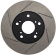 StopTech Power Slot 06-08 Civic GX / 02-04 CR-V / 98-02 Honda Accord V6 / 03-07 Accord 4 cyl/V6 MT Stoptech Brake Rotors - Slotted  AXOPROS