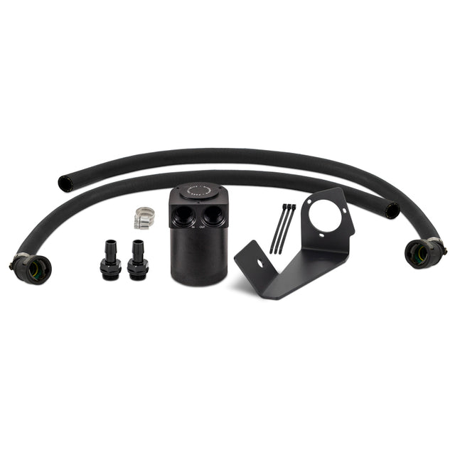 Mishimoto Mishimoto 2025+ RAM 1500 3.0L Hurricane Baffled Oil Catch Can Kit - Black Oil Catch Cans aftermarket performance part