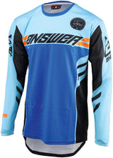Answer 25 Arkon Nitrus Jersey Blue/Black/Hyper Orange - Large Answer Jerseys  AXOPROS