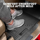 Husky Liners Husky Liners 24-25 Toyota Tacoma Hybrid Weatherbeater Front & 2nd Seat Floor Liners - Black Floor Mats - Rubber aftermarket performance part