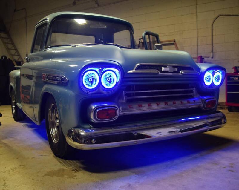 Oracle Pre-Installed Lights 5.75 IN. Sealed Beam - White Halo SEE WARRANTY ORACLE Lighting Headlights  AXOPROS
