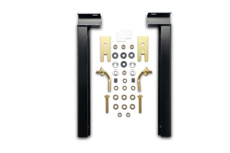 BackRack 2015+ Ford F-150 Aluminum Body Toolbox 21in No Drill Hardware Kit BackRack Bed Racks  AXOPROS