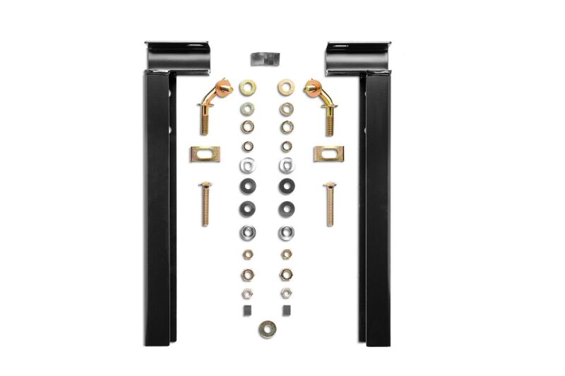 BackRack 2017+ Superduty Aluminum Body Toolbox 21in No Drill Hardware Kit