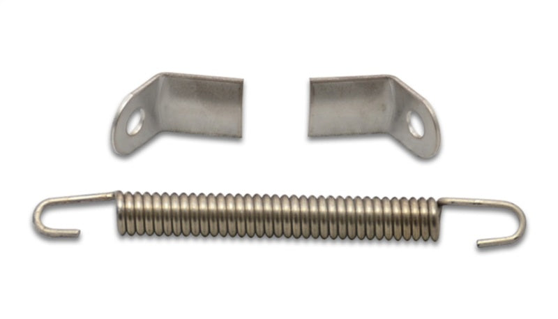 Vibrant Weld on Collector Tab Kit (includes 2 x S.S. collector tabs and 3-1/2in long spring) Vibrant Exhaust Hardware  AXOPROS
