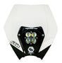 Baja Designs 08-13 KTM Headlight Kit DC w/ Headlight Shell White Squadron Sport Baja Designs Light Bars & Cubes  AXOPROS