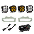 Baja Designs 09-12 Ram 2500/3500 Fog Pocket Kit - Amber Baja Designs Fog Lights  AXOPROS