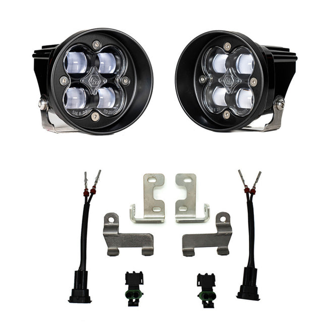 Baja Designs 12-21 Toyota Tacoma/Tundra/4Runner(Excl Limited) Squadron-R Fog Pocket Light Kit Baja Designs Fog Lights  AXOPROS