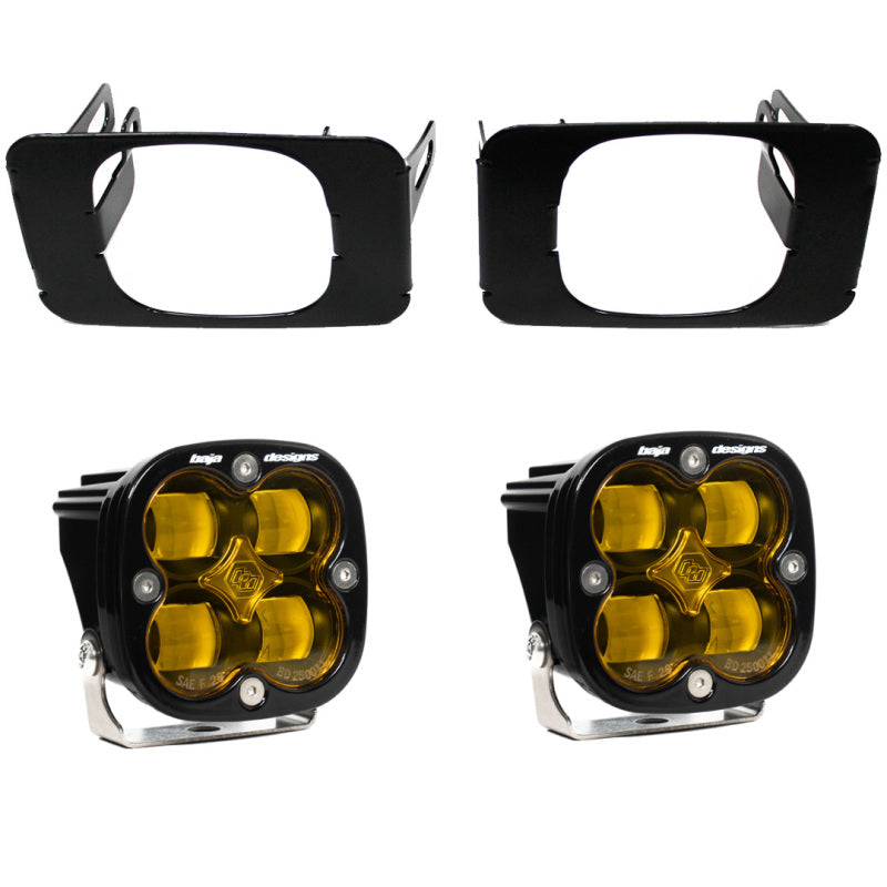 Baja Designs 17-18 F-150 Super Duty Fog Lights - Amber Baja Designs Fog Lights  AXOPROS