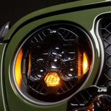 Baja Designs 18-25 Jeep Wrangler JL / 20-25 Gladiator JT DOT LP6 LED Headlight Kit - Amber Baja Designs Headlights  AXOPROS