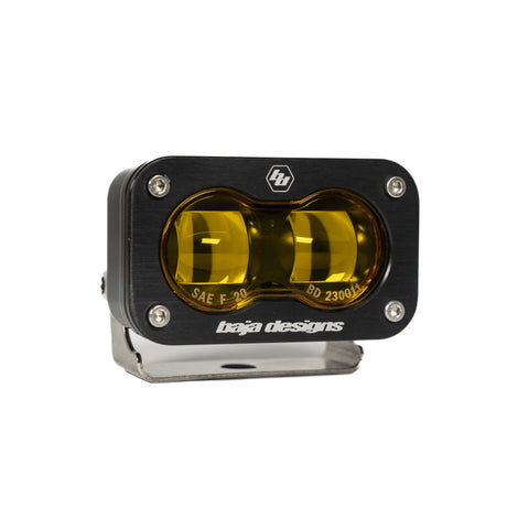 Baja Designs 19-22 Dodge RAM 1500 Rebel / 21-22 1500 TRX S2 SAE Dual Fog Pocket Light Kit - Amber Baja Designs Light Bars & Cubes  AXOPROS