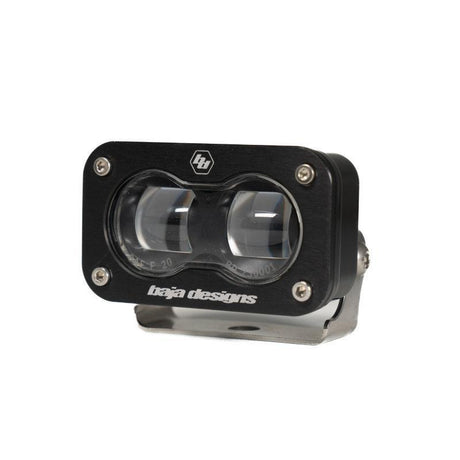Baja Designs 19-22 Dodge RAM 1500 Rebel / 21-22 1500 TRX S2 SAE Dual Fog Pocket Light Kit - Clear Baja Designs Light Bars & Cubes  AXOPROS