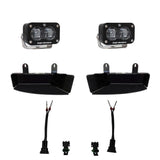 Baja Designs 19-22 Dodge RAM 2500/3500 S2 SAE Fog Pocket Light Kit - Clear Baja Designs Light Bars & Cubes  AXOPROS