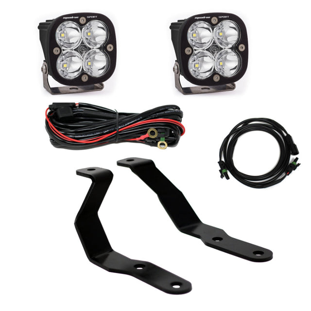 Baja Designs 2019+ Ford Ranger Squadron Sport A-Pillar Kit Baja Designs Light Mounts  AXOPROS