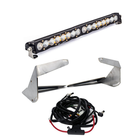 Baja Designs 2019+ Ram 2500/3500 20 Inch S8 Driving Combo Bumper Kit - Clear Baja Designs Light Bars & Cubes  AXOPROS