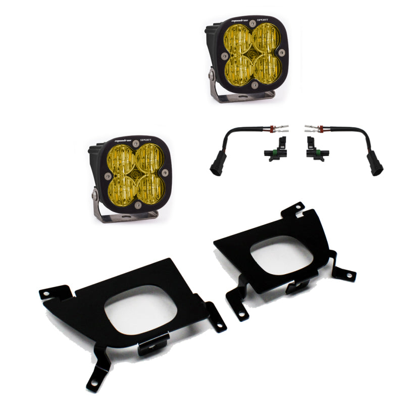 Baja Designs 2019 Silverado 1500 Pro Fog Pocket Mount Kit Baja Designs Fog Lights  AXOPROS