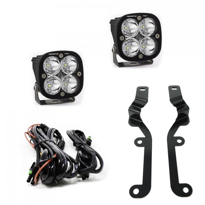 Baja Designs 2019 Silverado 1500 Squadron Pro A-Pillar Kit Baja Designs Light Mounts  AXOPROS