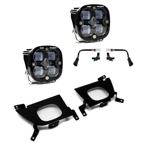Baja Designs 2019+ Silverado Fog Pocket for Silverado 1500/2500/2500 HD FPK SAE Baja Designs Fog Lights  AXOPROS