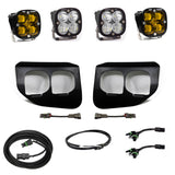Baja Designs 2020+ Ford Super Duty Fog Lights FPK Amber SAE/Pro DC Baja Designs w/Upfitter Baja Designs Fog Lights  AXOPROS