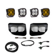 Baja Designs 2020+ Ford Super Duty Fog Lights FPK Amber SAE/Pro DC Baja Designs w/Upfitter Baja Designs Fog Lights  AXOPROS