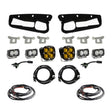 Baja Designs 2021+ Ford Bronco Amber SAE Fog Pocket Kit Baja Designs Fog Lights  AXOPROS