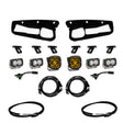 Baja Designs 2021+ Ford Bronco Amber SAE Fog Pocket Kit w/Upfitter Baja Designs Fog Lights  AXOPROS