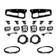 Baja Designs 2021+ Ford Bronco Fog Pocket Kit 21-Up Sportsmen w/Upfitter Baja Designs Fog Lights  AXOPROS