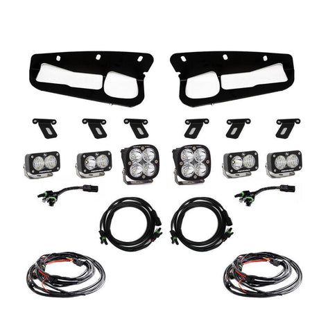 Baja Designs 2021+ Ford Bronco Fog Pocket Kit Sportsmen Baja Designs Fog Lights  AXOPROS