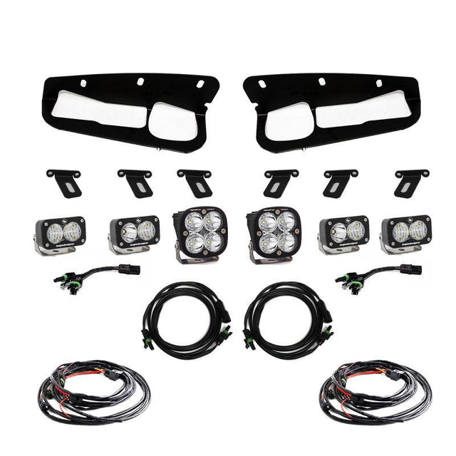Baja Designs 2021+ Ford Bronco Fog Pocket Kit Sportsmen Baja Designs Fog Lights  AXOPROS
