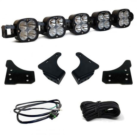 Baja Designs 2021+ Ford F150 5 XL Linkable Light Bar Kit w/Upfitter Baja Designs Light Bars & Cubes  AXOPROS
