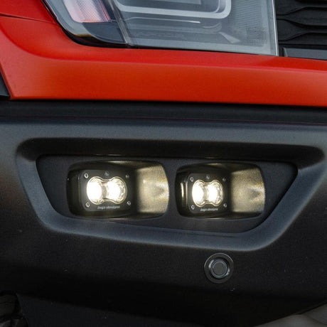 Baja Designs 2022+ Toyota Tundra S2 SAE OEM Fog Light Replacement Kit - Clear Baja Designs Light Bars & Cubes  AXOPROS