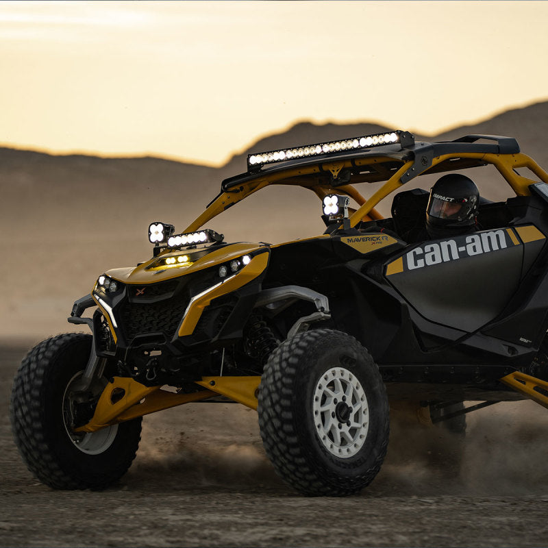 Baja Designs 2024+ Can-Am Maverick R OnX6+ Roof Mount Kit Baja Designs Light Bars & Cubes  AXOPROS