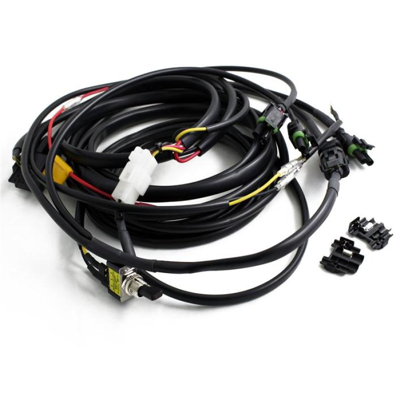 Baja Designs 325 WattsSquadron/S2 Wire Harness (3 Lights Max) Baja Designs Light Accessories and Wiring  AXOPROS