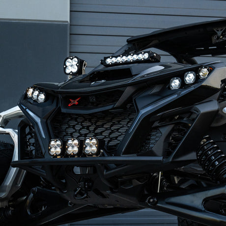 Baja Designs Can-Am Maverick R Clear 10in S8 Shock Tower Kit Baja Designs Light Bars & Cubes  AXOPROS