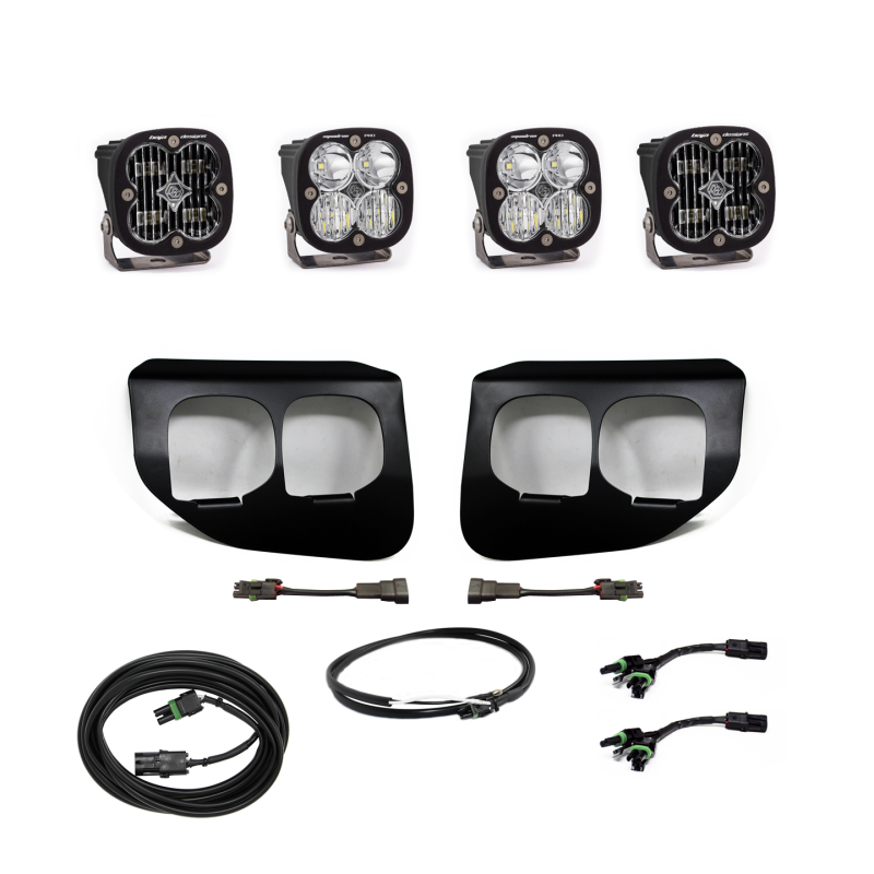 Baja Designs Ford Super Duty (20-On) Fog Lights Dual FPK SAE/Pro DC Baja Designs w/Upfitter Baja Designs Fog Lights  AXOPROS