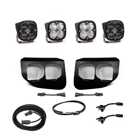 Baja Designs Ford Super Duty (20-On) Fog Lights Dual FPK SAE/Pro DC Baja Designs w/Upfitter Baja Designs Fog Lights  AXOPROS