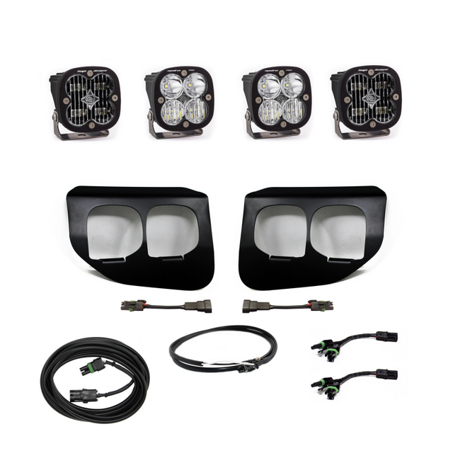 Baja Designs Ford Super Duty (20-On) Fog Lights Dual FPK SAE/Pro DC Baja Designs w/Upfitter Baja Designs Fog Lights  AXOPROS