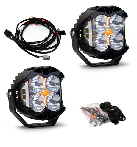 Baja Designs LP4 Pro Spot LED - Clear (Pair) Baja Designs Light Bars & Cubes  AXOPROS