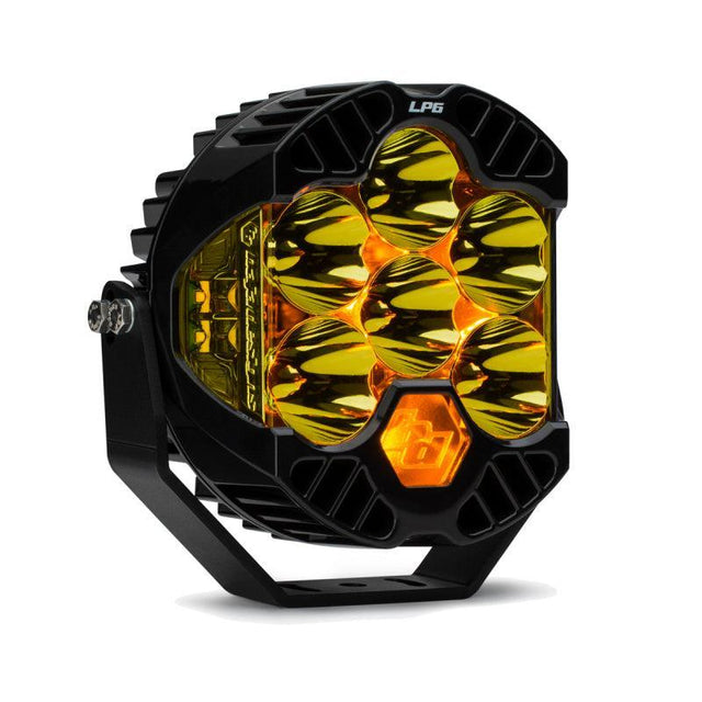 Baja Designs LP6 Pro Spot LED - Amber Baja Designs Light Bars & Cubes  AXOPROS